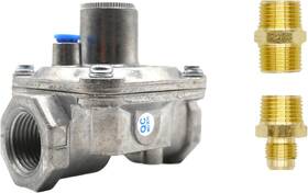 Gr-132 Hosailay Replacements Universal Lpg/ng Pressure Convertible Regulator - 1/2 Inch Npt Inlet/outlet Psi