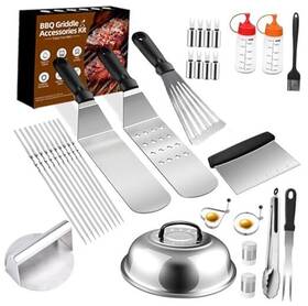Yx0001 Hoseteon 33pcs Griddle Accessories Kit For Blackstone Flat Top Grill Set