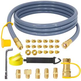 5369 Hosile 674012895000 Propane To Natural Gas Conversion Kit 12ft 3/8 Inch Id Hose