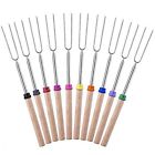 Htrs01 Homitt Marshmallow Roasting Sticks Set Of Barbeque Bbq Skewers Long