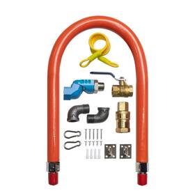 Huoyanshe 720118826933 Huoyanshe-1675kit48 Safety System Kit With 2 Elbows 3/4 Inch Npt Quick Disconnec