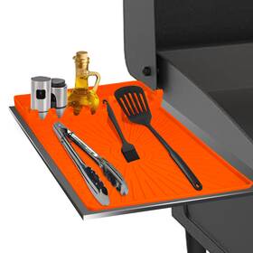 Hypo 710436740455 Silicone Spatula Mat Large Grill For Blackstone With Drip Pad Heat Resi