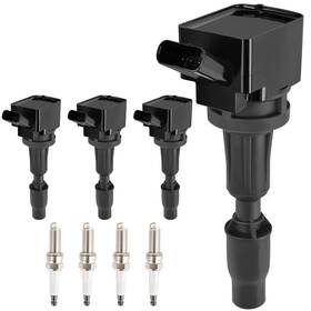 Uf764 Hyr Set Of 4 Ignition Coil Pack And Iridium Spark Plugs Fit For 2.4l 2016-202