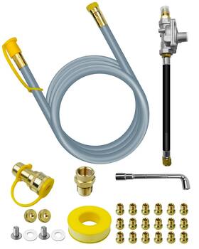 Pngc1106 Hzsifu Propane To Natural Gas Conversion Kit Compatible With Nexgrill Grills 10ft 1