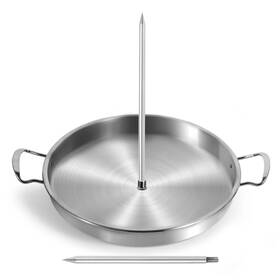 A001 Idakos Dakos Upgraded Thicken Stainless Vertical Skewer Griddle Barbecue Grill Stan