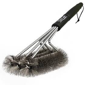 Synchkg090186 Idocare 18 Inch Wire Grill Brush - Safe Stainless Steel Brushes 3 In 1 Bristles Bbq Gri