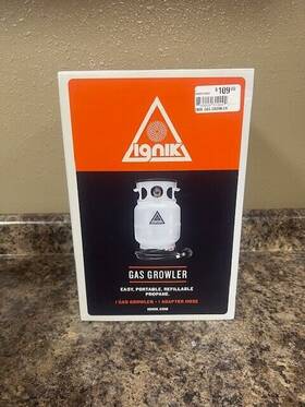 Ignik 850009310002 5lb Gas Tank Nib