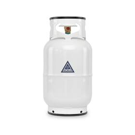 Ignik 850009310491 Refillable Gas Growler Propane Tank 10-pound - White
