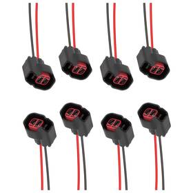 8pcs-3123 Ihotder 8 Pcs Fuel Injector Connector Pigtail Injectors Set Of Replace 8pcs