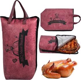 Iifonii 635412645688 Bbq Blanket For Resting Meat Bag Smoking Reusable