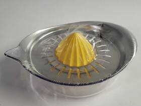 Ikea 725512357656 Lemon Juicer Citrus Stainless Steel Clear Yellow For Orange Lime New