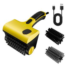 Db-1601 Imeshbean 2 In 1 Electric Grill Brush Rechargeable Barbecue Cleaner With