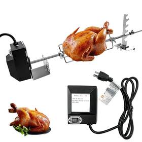 Kz22758 Imeshbean Universal Bbq Rotisserie Grill Kit Automatic Rotating Ul Certificated Gril