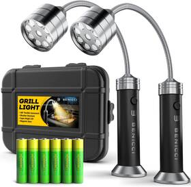 Inc 445018288218 Flexible Led Bbq Grill Lights Set Of 2 - The Perfect Grilling Accessories Light