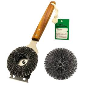 Grillbrush001 Inenya Grill Brush And Scraper For Barbecue Safe Bristle Free Stainless Ste