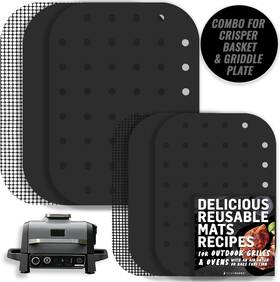 Og70 Infraovens 313040276206 Grill Liners For Ninja Woodfire Outdoor And Smoker Reusable Mats