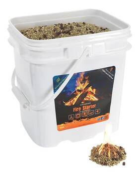 Insta-fire 799599512673 Eco-friendly Granulated Bulk Starter 2-gallon Bucket