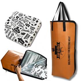Ig-06 Iron Grillers Blanket For Resting Meat 24 X 15 In Leak-proof And Heat