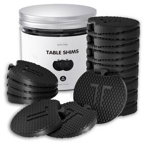 Yt0-014 Iyes.top Furniture Levelers - Plastic Shims For Leveling 30 Pcs Multi-purpose Rubber