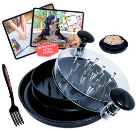 Jael Sellers 713312216372 Deluxe Chicken Shredder And Pet Food Maker Silicone Meat Fork Exclusive Reci