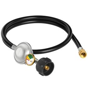 Ggh0030 Jakivew Propane Hose Regulator 3ft With Gauge Gas Grill Replacement Parts For Blackst