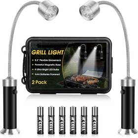 Jasee 445048972910 Barbecue Grill Light Grilling Accessories For Outdoor With Magnetic Base Bx 4
