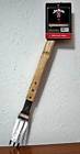 Jb0139 Jim Beam New Wooden Handle Grilling Fork