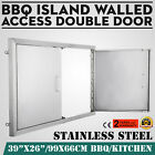 Jgtlp007391510904415 Vevor Stainless Steel Walled Double Bbq Door Usa 827843242097