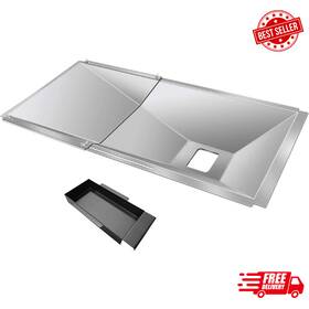 Jin Better Grill Parts 445006125143 Adjustable Grease Tray With Catch Pan For Nexgrill Charbroil Dynaglo Kenmore