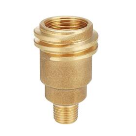Qcc1 Jinyi 145863094290 Nut Propane Gas Fitting Hose Adapter With 1/4 Inch Male Pipe Thread
