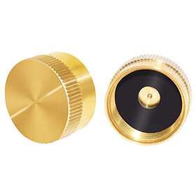 Joywayus 653445134214 2pcs Solid Brass Refill Propane Bottle Cap Universal For All 1 Lb Gas T