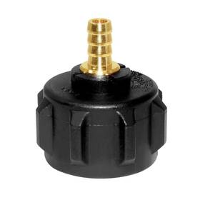 6gw-fer-664 Joywayus Qcc1 Nut Propane Gas Fitting Adapter 5/16 Inch Hose Barb Valve Brass