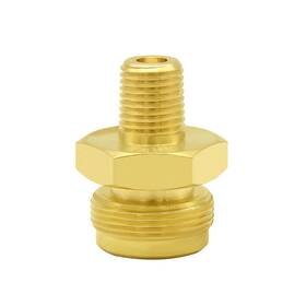 6zm-fer-70654 Joywayus 1lb Propane Disposal Adapter Fitting 1/4 Inch Npt Male To 1 -20 Throwaway Cy