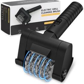 Jvgth 741841959781 Electric Grill Brush Bbq Cleaning 450 Rpm Stainless Steel Removab