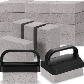 Kacctyen-brushes-dft193871 Kacctyen 16 Pcs Pumice Stones Scrubbing Grill Griddle Cleaning Brick Block Clean