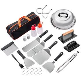 Kachuan Bear 760932797767 24pcs Griddle Accessories Kit Flat Top Grilling For Blackstone An