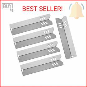 Pn1591 Kalomo 15 Inch Grill Heat Plates Shield Burner Cover Flame Tamer Bbq Gas Repla