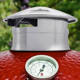 Kamado Joe 859186005183 Smokeware Ss Vented Chimney Cap For