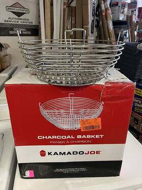 Kj-mcc23 Kamado Joe Charcoal Basket Grill Accessory Stainless Steel Chrome Silver Kjmcc23