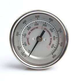Kamaster 679628638256 Bbq Grill Temperature Gauge For Kamado Joe Waterproof Large Face
