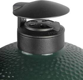 Kamaster 822361468707 3 In 1 Cast Iron Cap Daisy Wheel With Rain Protection For Big Green Egg Grills