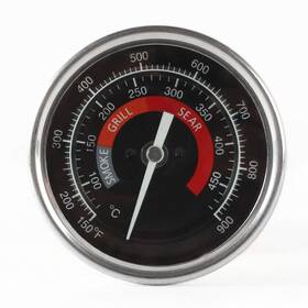 Kamaster 905208520319 Bbq Grill Temperature Gauge Waterproof Large Face For Kamado Joe Barbec