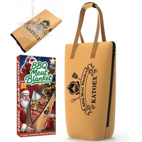 Katoex 976068602859 Bbq Blanket For Resting Meat Smoker Insulated Bag Made Of Washa