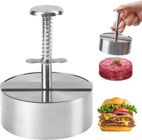 Burpre1121 Kaycrown Burger Press Adjustable Hamburger Patty Maker Food Grade 304