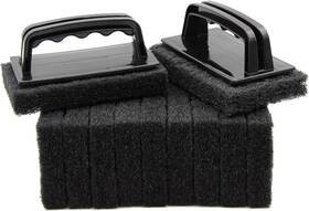 230713 Keemnyle Grill Grate Scrubber Heavy Duty Griddle Pads Cleaning Kit 13 Pieces