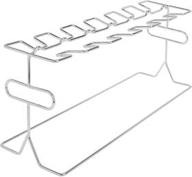 King Kooker 081795140119 12 Slot Leg And Wing Rack For Poultry