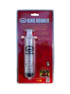 King Kooker 081795966030 Ti6 2-ounce Marinade Meat Injector New Bbq Deep Fry Grilling