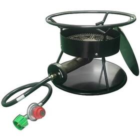 18pkt King Kooker Outdoor Cooker 12 Inch Tall 11 Cast Burner 80k Btu