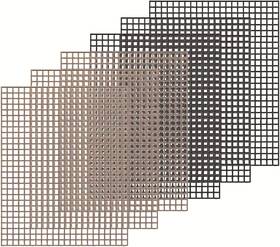 Kingrol 445045579518 6 Pack Non-stick Bbq Grill Mesh Mat 15.75 Inch X 13 Safe For Gas Charcoa