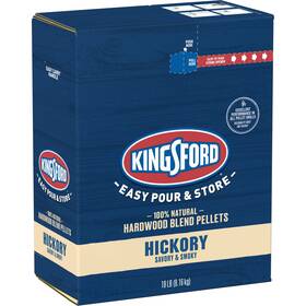 Kingsford 044600602561 100% Natural Hickory Hardwood Blend Pellets - For All Bbq Grills And Smokers 1
